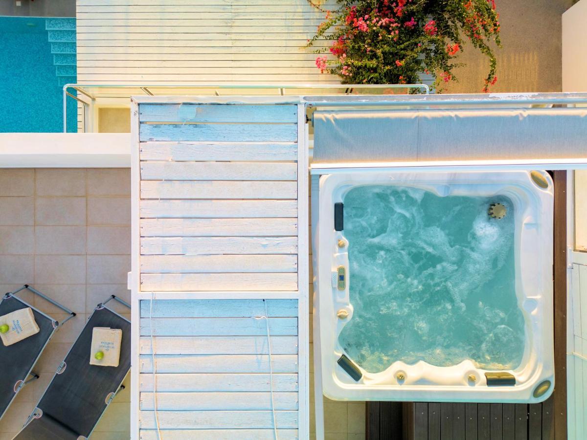 Seabreeze Villa - With Jacuzzi & Heated Pool Mastichari  Exterior photo
