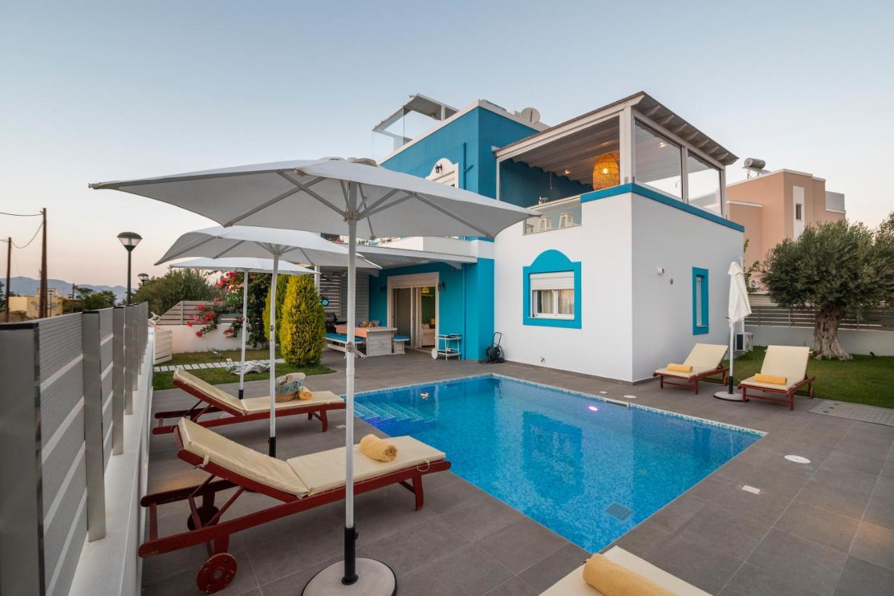Seabreeze Villa - With Jacuzzi & Heated Pool Mastichari  Exterior photo